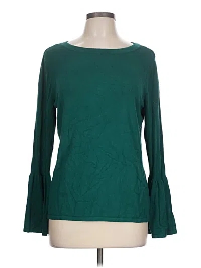 Pre-owned Worthington Pullover Sweater In Green