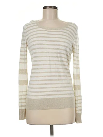 Pre-owned Worthington Pullover Sweater In Ivory