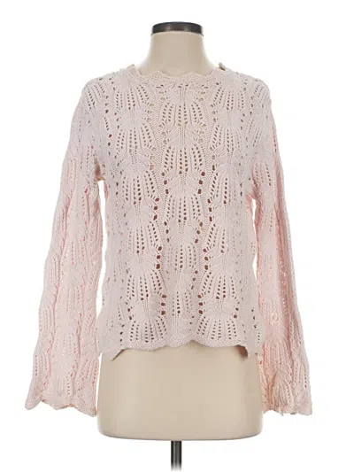Pre-owned Worthington Pullover Sweater In Pink