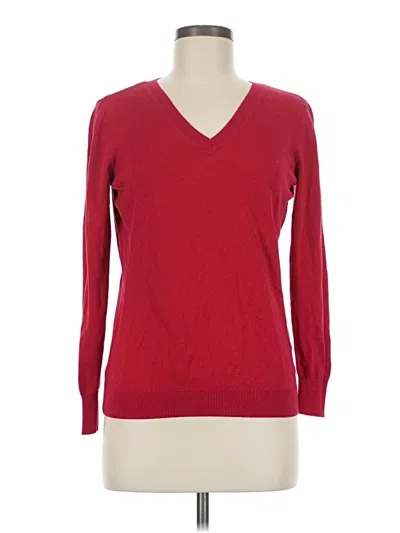 Pre-owned Worthington Pullover Sweater In Red