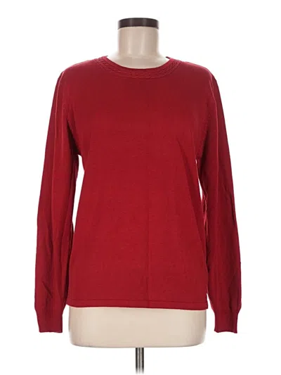 Pre-owned Worthington Pullover Sweater In Red
