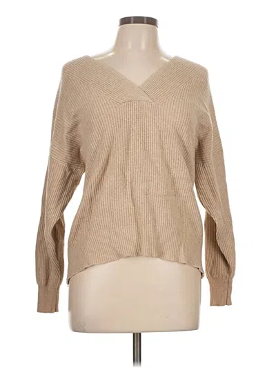 Pre-owned Worthington Pullover Sweater In Tan
