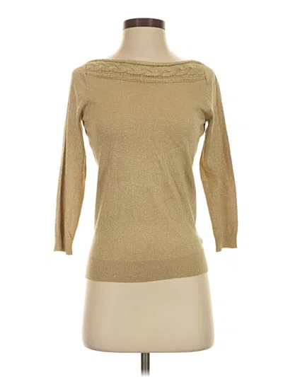 Pre-owned Worthington Pullover Sweater In Tan