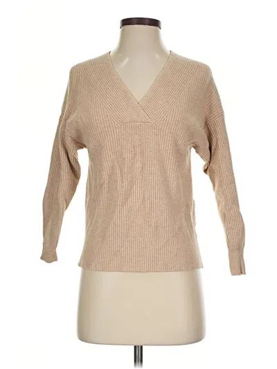 Pre-owned Worthington Pullover Sweater In Tan