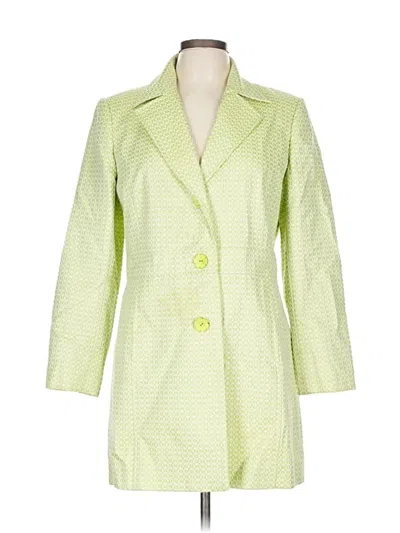 Pre-owned Worthington Raincoat In Green