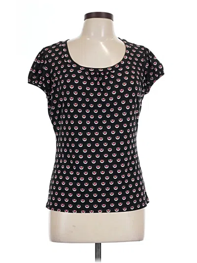 Pre-owned Worthington Short Sleeve T-shirt In Black