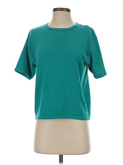 Pre-owned Worthington Short Sleeve T-shirt In Blue