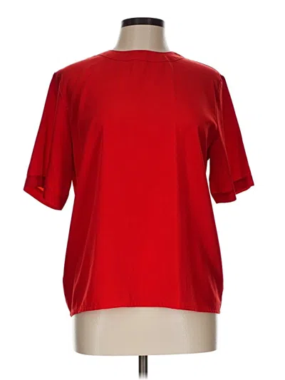 Pre-owned Worthington Short Sleeve T-shirt In Red
