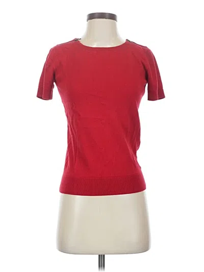 Pre-owned Worthington Short Sleeve T-shirt In Red