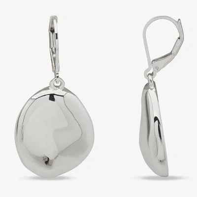Worthington Silver Tone Womens Drop Earrings