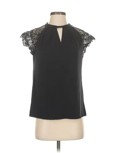 Pre-owned Worthington Sleeveless Blouse In Black