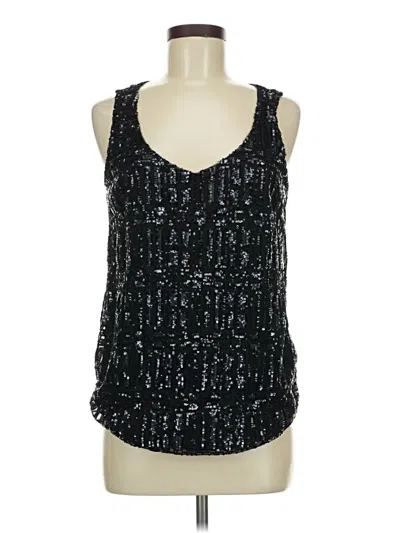 Pre-owned Worthington Sleeveless Blouse In Black