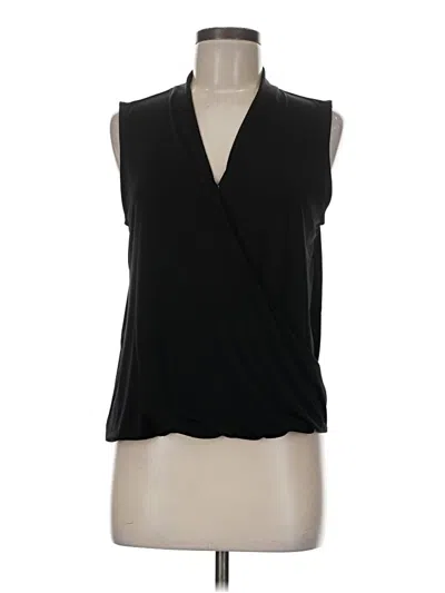 Pre-owned Worthington Sleeveless Blouse In Black