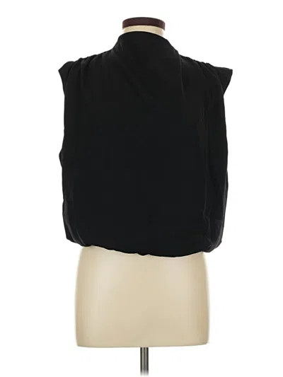 Pre-owned Worthington Sleeveless Blouse In Black