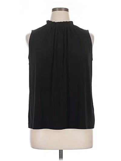 Pre-owned Worthington Sleeveless Blouse In Black