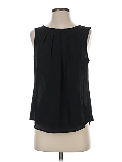 Pre-owned Worthington Sleeveless Blouse In Black