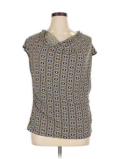 Pre-owned Worthington Sleeveless Blouse In Blue