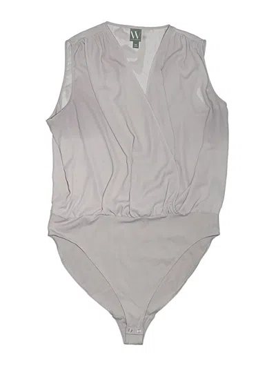 Pre-owned Worthington Sleeveless Blouse In Gray