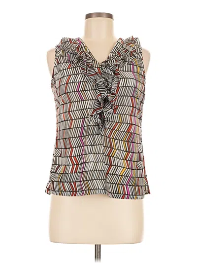 Pre-owned Worthington Sleeveless Blouse In Gray