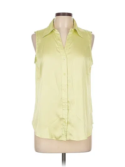 Pre-owned Worthington Sleeveless Blouse In Green