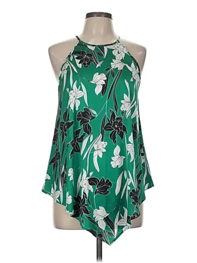 Pre-owned Worthington Sleeveless Blouse In Green