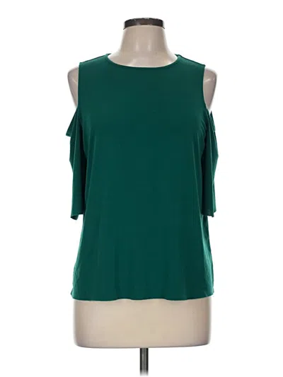 Pre-owned Worthington Sleeveless Blouse In Green
