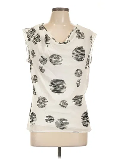 Pre-owned Worthington Sleeveless Blouse In Ivory