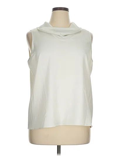 Pre-owned Worthington Sleeveless Blouse In Ivory