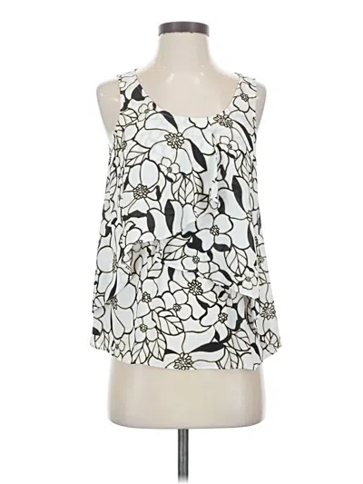 Pre-owned Worthington Sleeveless Blouse In Ivory