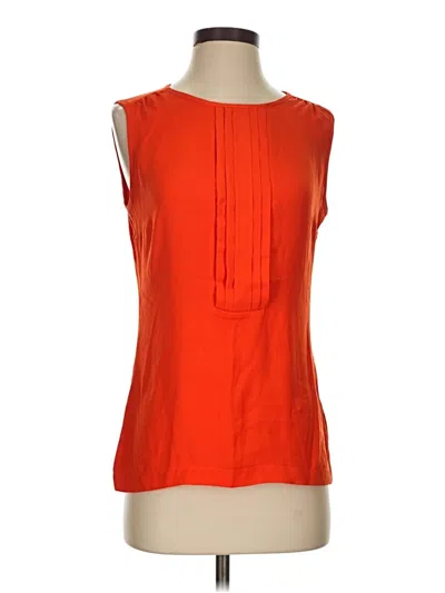 Pre-owned Worthington Sleeveless Blouse In Orange