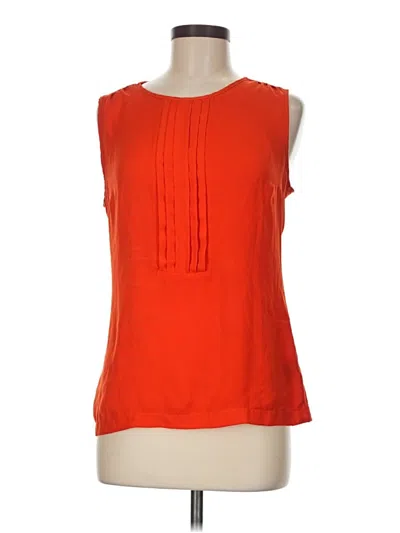 Pre-owned Worthington Sleeveless Blouse In Orange
