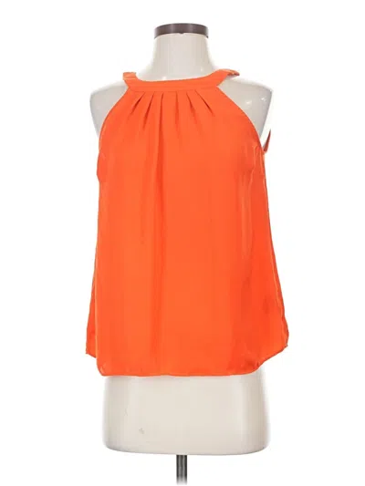 Pre-owned Worthington Sleeveless Blouse In Orange