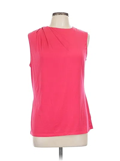 Pre-owned Worthington Sleeveless Blouse In Pink