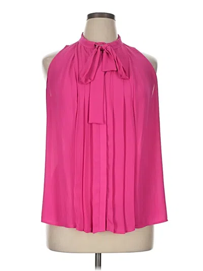 Pre-owned Worthington Sleeveless Blouse In Pink
