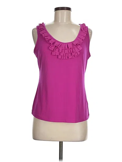 Pre-owned Worthington Sleeveless Blouse In Pink