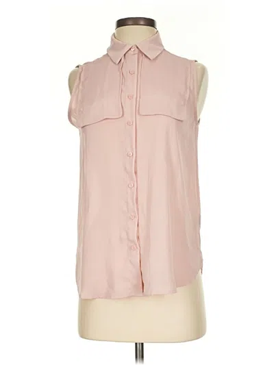 Pre-owned Worthington Sleeveless Blouse In Pink