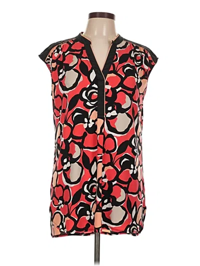 Pre-owned Worthington Sleeveless Blouse In Red