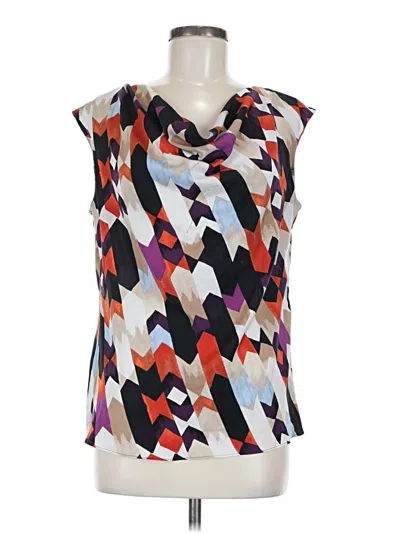 Pre-owned Worthington Sleeveless Blouse In Silver