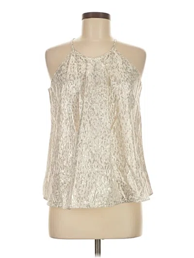 Worthington Sleeveless Blouse In Silver