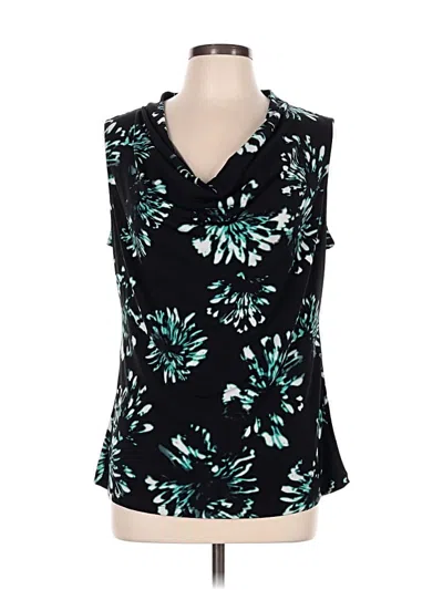 Pre-owned Worthington Sleeveless Blouse In Teal
