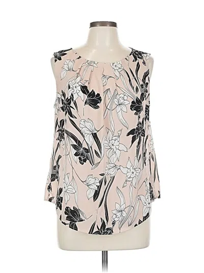 Pre-owned Worthington Sleeveless Blouse In White