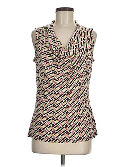 Pre-owned Worthington Sleeveless Blouse In Yellow