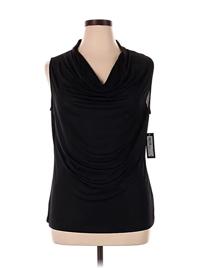Pre-owned Worthington Sleeveless Top Black Cowl Neck Tops