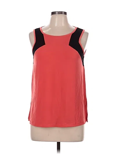 Pre-owned Worthington Sleeveless Top Red Halter Neckline Tops