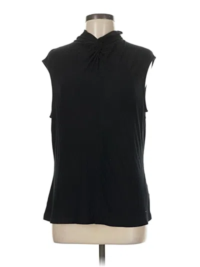 Pre-owned Worthington Sleeveless T-shirt In Black