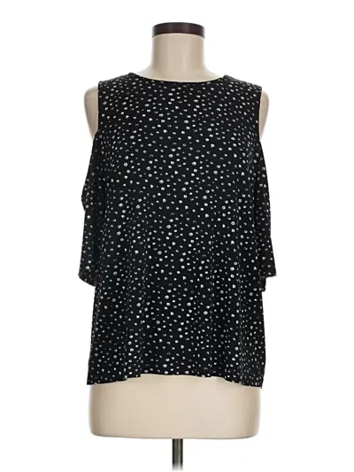 Pre-owned Worthington Sleeveless T-shirt In Black