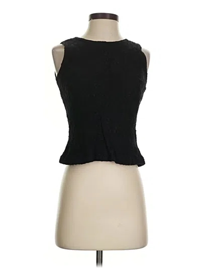 Pre-owned Worthington Sleeveless T-shirt In Black