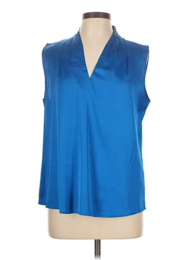 Pre-owned Worthington Sleeveless T-shirt In Blue