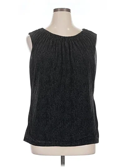 Pre-owned Worthington Sleeveless T-shirt In Gray