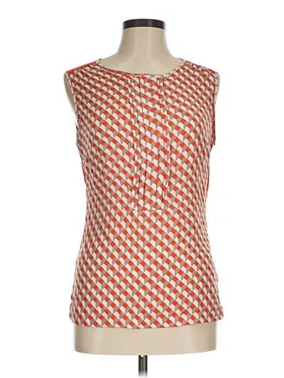 Pre-owned Worthington Sleeveless T-shirt In Orange